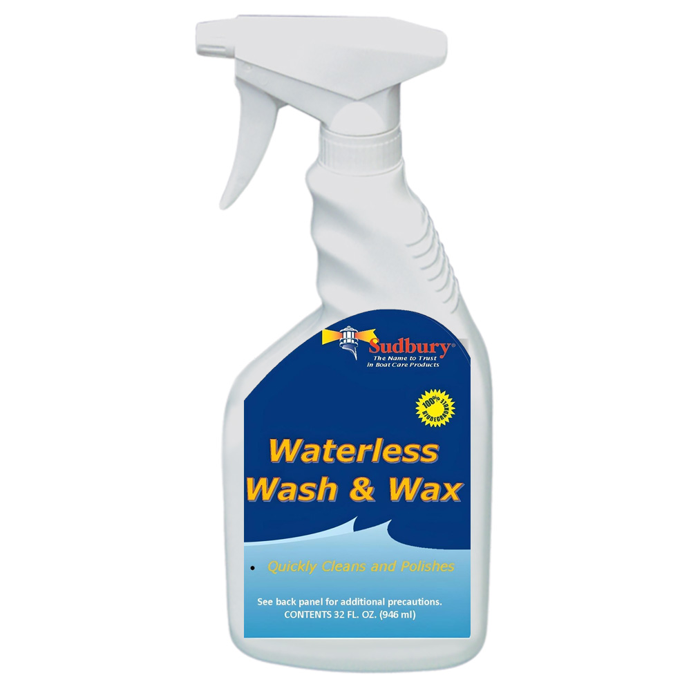 image for Sudbury Waterless Wash & Wax – 32oz Spray Bottle