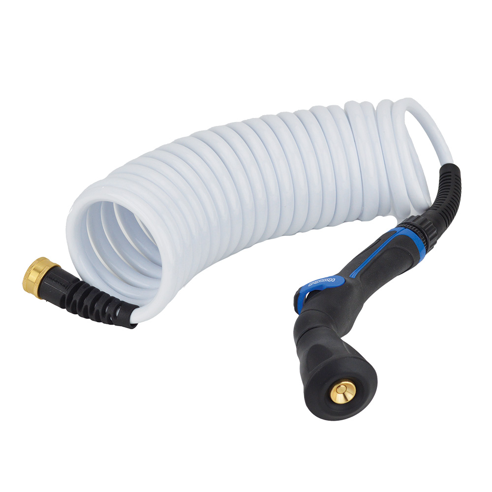 image for HoseCoil Skipper Spray System w/20′ 3/8″ Hose – White