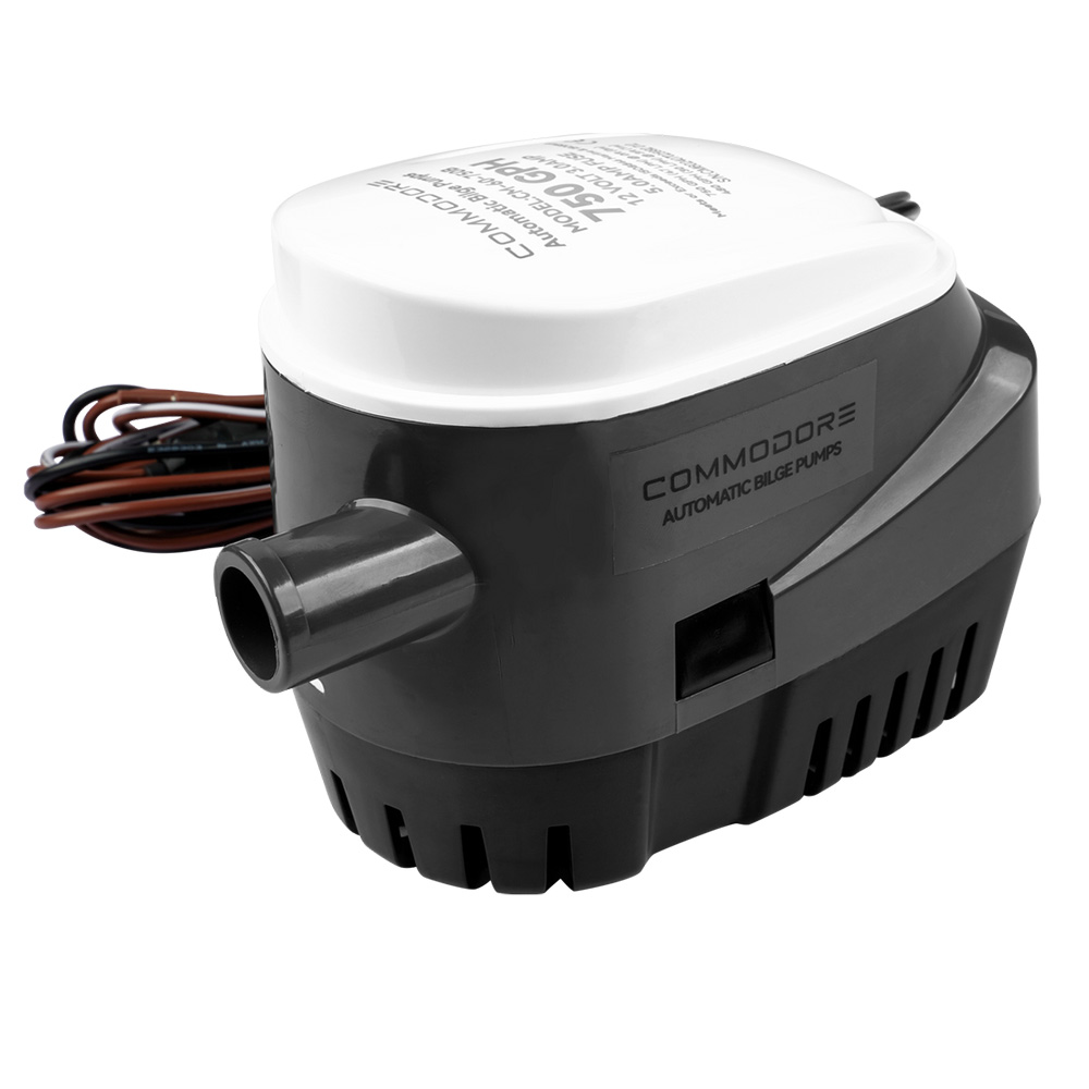 image for Commodore 750 GPH 60 Series Automatic Bilge Pump – 12V