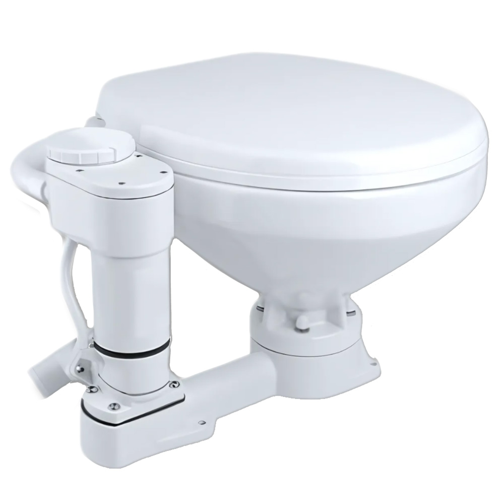 image for Commodore Electric Marine Toilet – Twist Flush – Regular Size