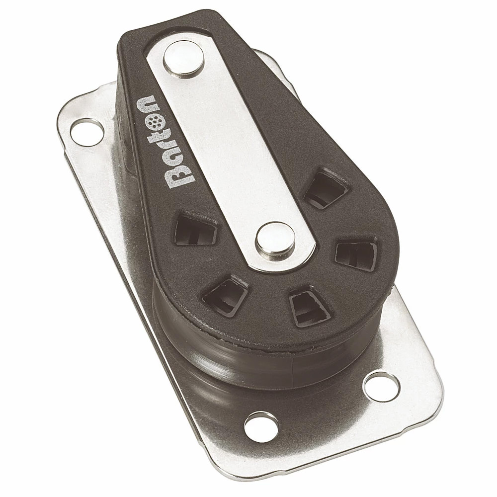 image for Barton Size 4 58mm Plain Bearing Pulley Cheek Block