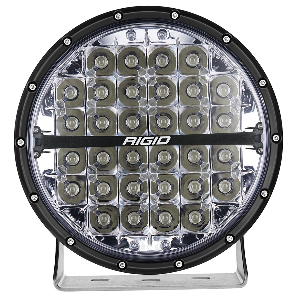 image for RIGID Industries 360-Series RGBW 9″ Offroad Lamp Spot Beam w/RGBW Backlight Pods – Single