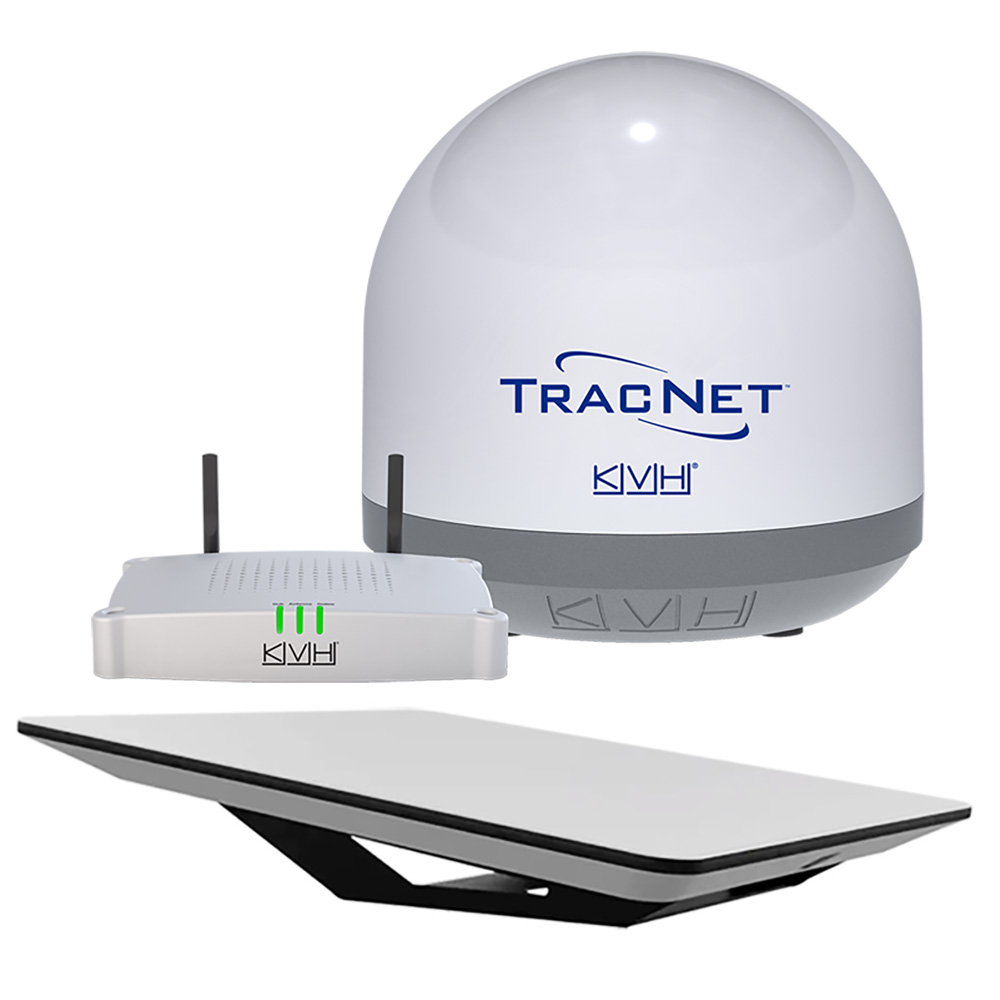 image for KVH HP Starlink Flat Panel Terminal Kit w/TracNet Coastal Pro 5G/WiFi Compact Terminal w/TracNet Hub