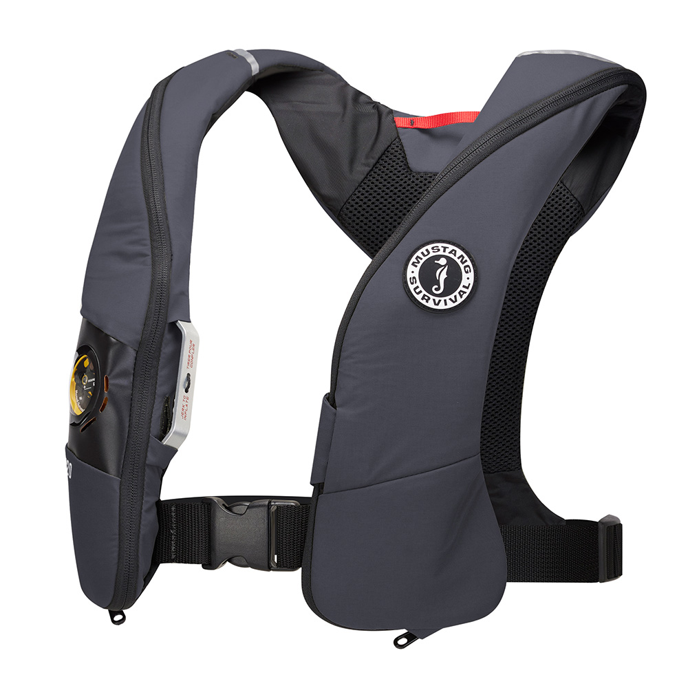 image for Mustang Elite 120 Coastal Inflatable PFD – Admiral Grey