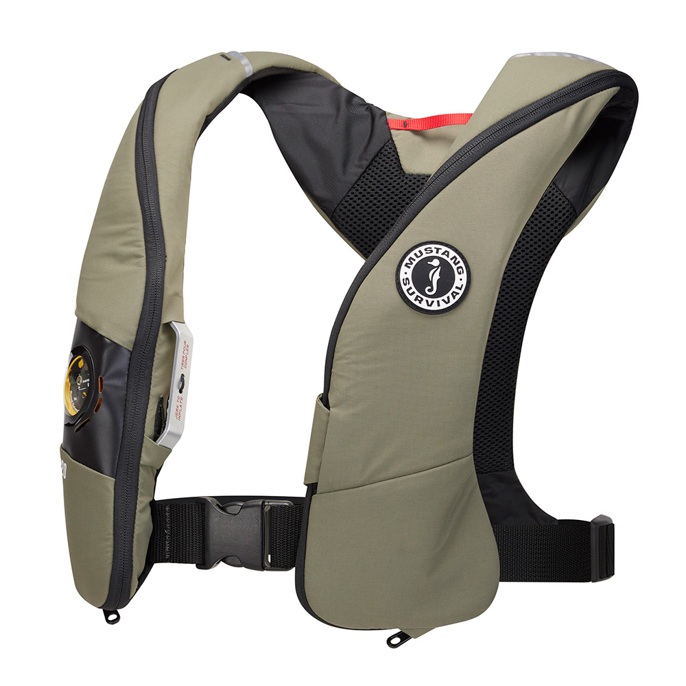 image for Mustang Elite 120 Coastal Inflatable PFD – Everglade Green