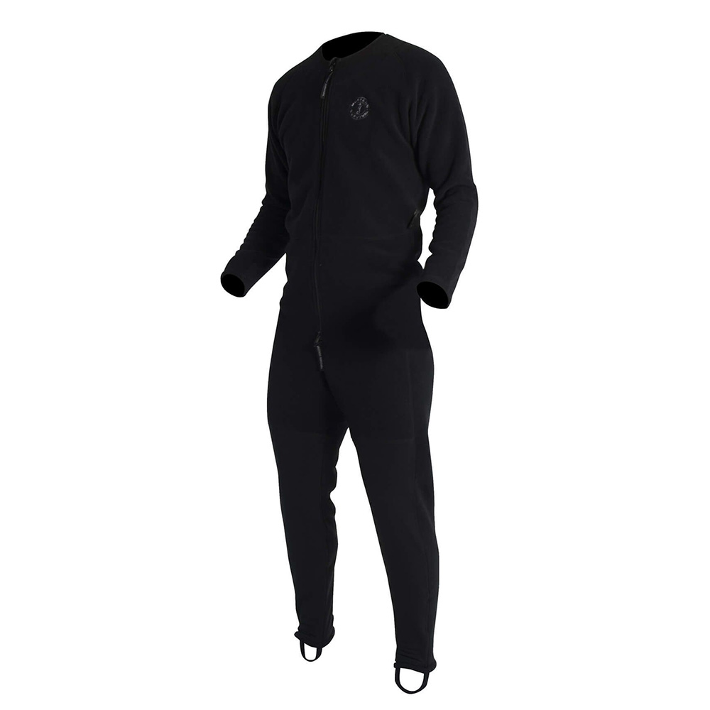 Mustang Sentinel Series Dry Suit Liner w/Drop-Seat - MED - Black