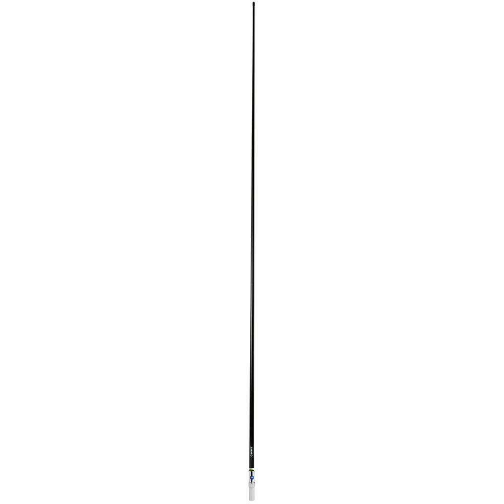 Scout 8' QuickFit Black VHF Antenna with 5M Cable + Fme Quick 6 Foam Filled 6DB Solid Brass & Copper Element