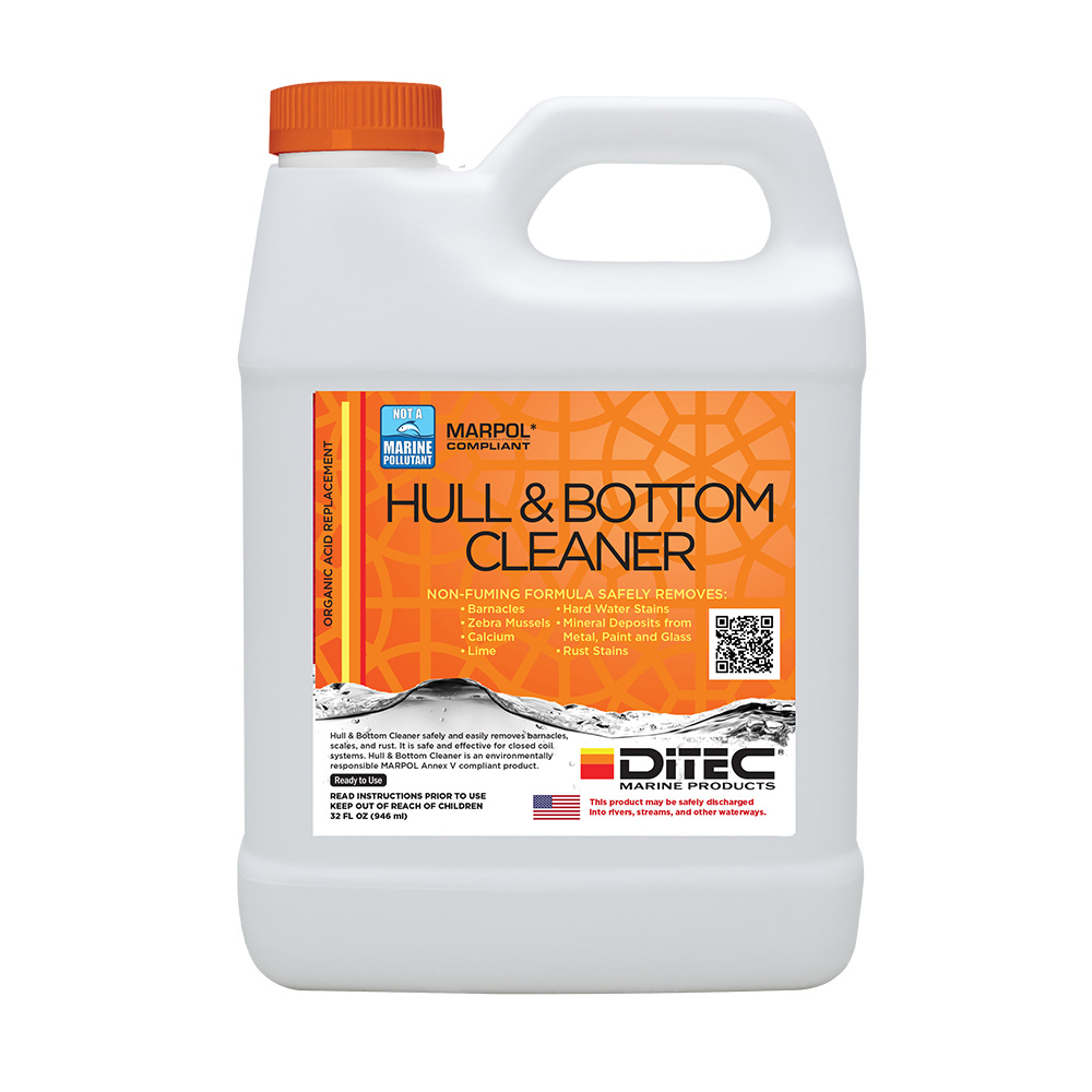 DiTEC Marine Products Hull & Bottom Cleaner - 32 Ounce