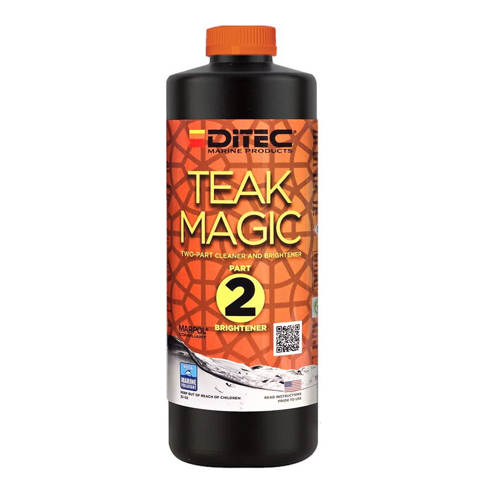 DiTEC Marine Products Teak Magic: Part 2 - 32 Ounce