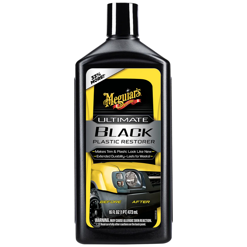 Meguiar's Ultimate Black Plastic Restorer - 16 Ounce