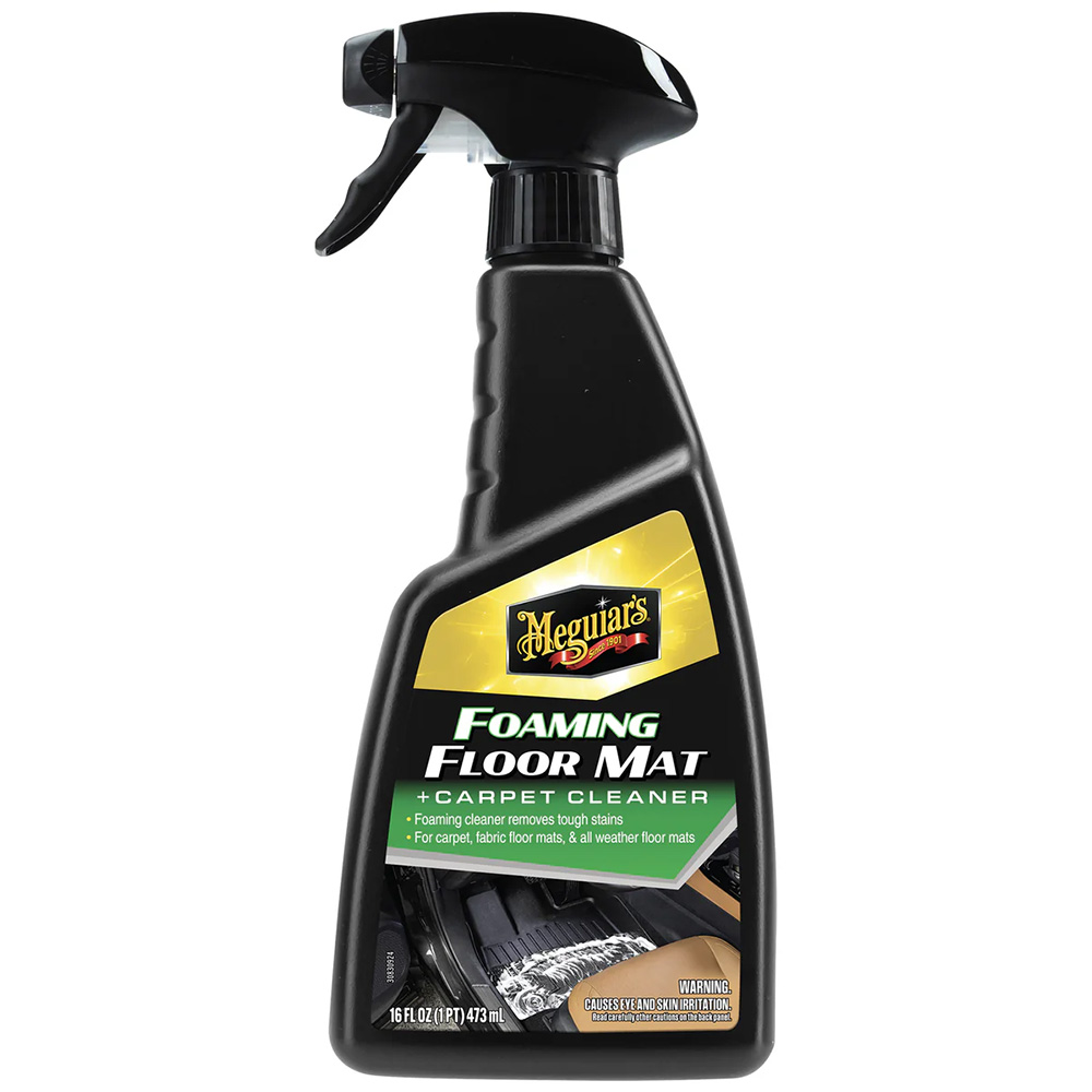 Meguiar's Foaming Floor Mat + Carpet Cleaner - 16 Ounce