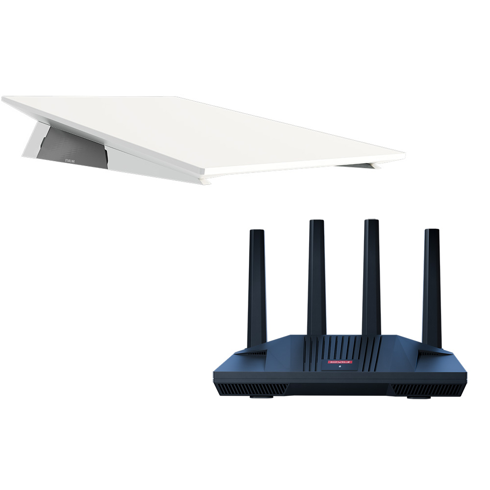 KVH Starlink Performance Gen 3 Kit w/Wedge Mount &amp; CommBox Edge Core Communications Gateway &amp; Wi-Fi Router - Activation &amp; Service Plans Through KVH ONLY