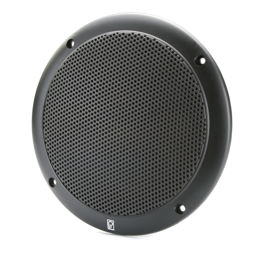 Poly-Planar 5&quot; 2-Way Coax-Integral Grill Speaker - (Pair) Black CD-11223