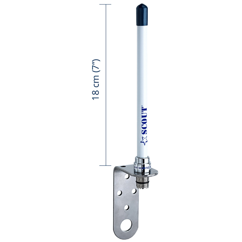 Scout KM-10 VHF Fiberglass Antenna 0,18M (7") Length