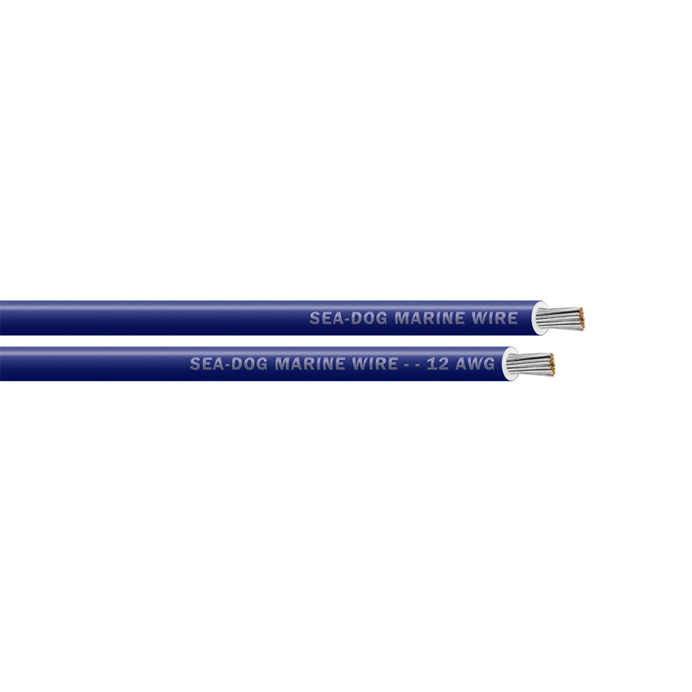 Sea-Dog 12 AWG Dark Blue Primary Wire - 250'