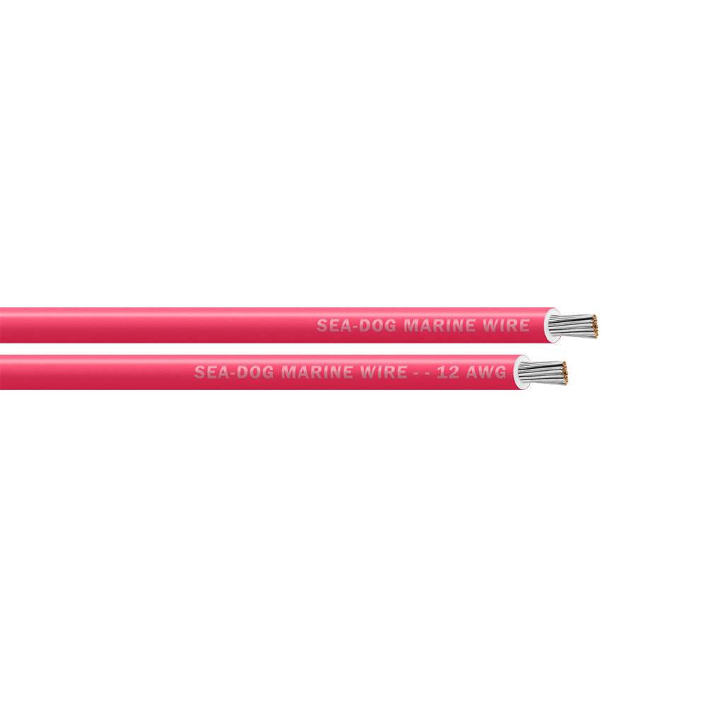 Sea-Dog 12 AWG Pink Primary Wire - 250'