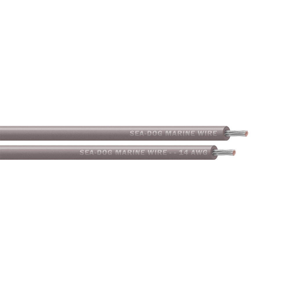 Sea-Dog 14 AWG Grey Primary Wire - 1000'