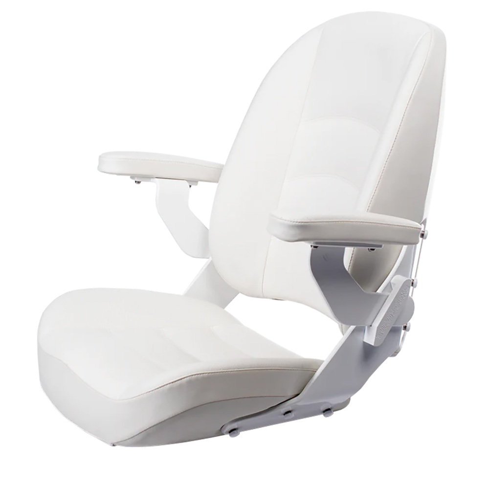 Shockwave Seats S5 Corbin Mid-Back Seat - Storm White