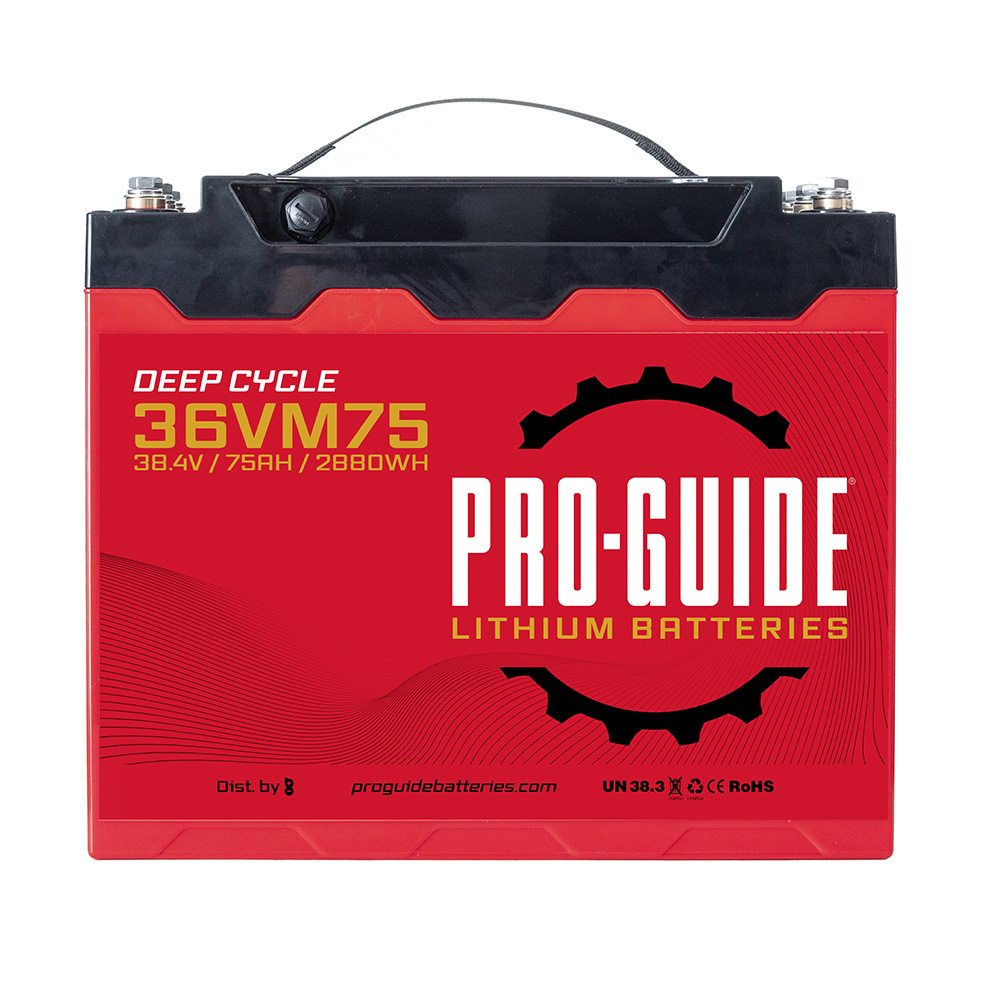 Pro-Guide Alpha Series Lithium Battery - 36V - 75AH - Group 31 (Tall)