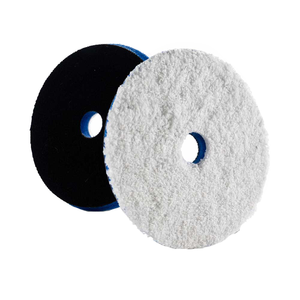 Lake Country HDO Heavy Cutting Microfiber Pad 5.5" - Blue Foam w/White Microfiber Lake+Country+HDO+Heavy+Cutting+Microfiber+Pad+5.5%22+-+Blue+Foam+w%2fWhite+Microfiber