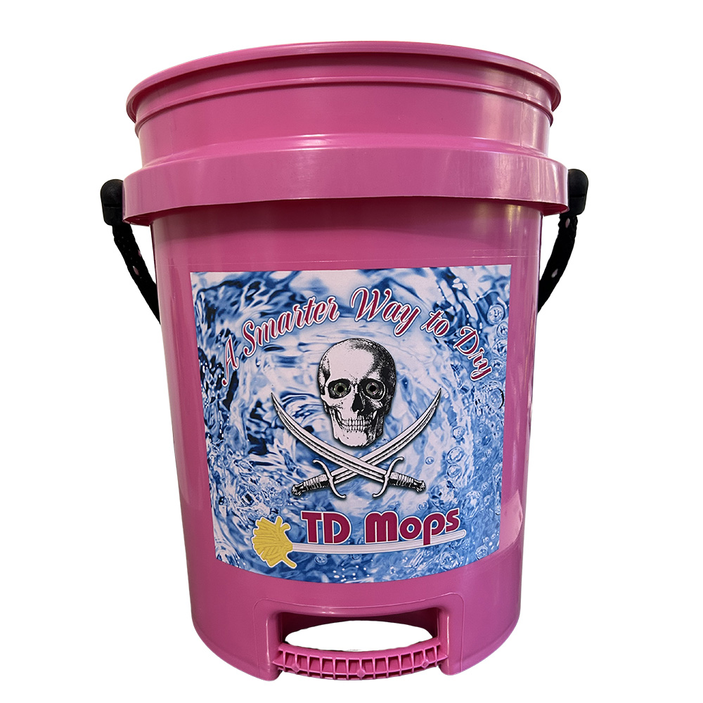 TD Mop TD Grip Bucket - Pink - 5 Gallon TD+Mop+TD+Grip+Bucket+-+Pink+-+5+Gallon