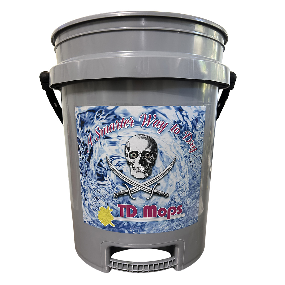TD Mop TD Grip Bucket - Gray - 5 Gallon TD+Mop+TD+Grip+Bucket+-+Gray+-+5+Gallon