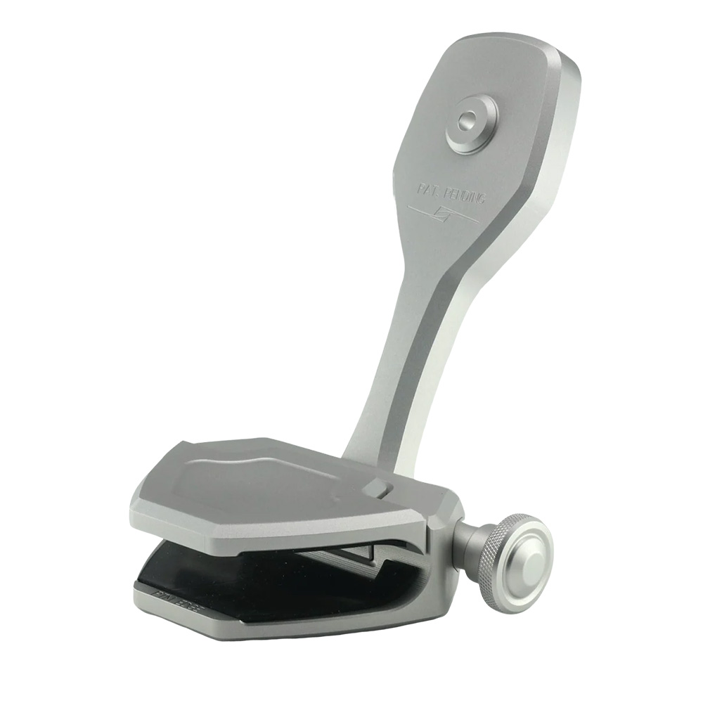 PTM Watersports ZXR-370 Pivoting Mirror Bracket - Electrobrite Silver