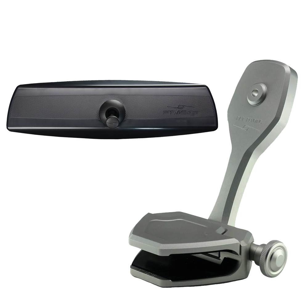 PTM Watersports Mirror/Bracket VR-140 Pro &amp; ZXR-370 - Titanium Grey