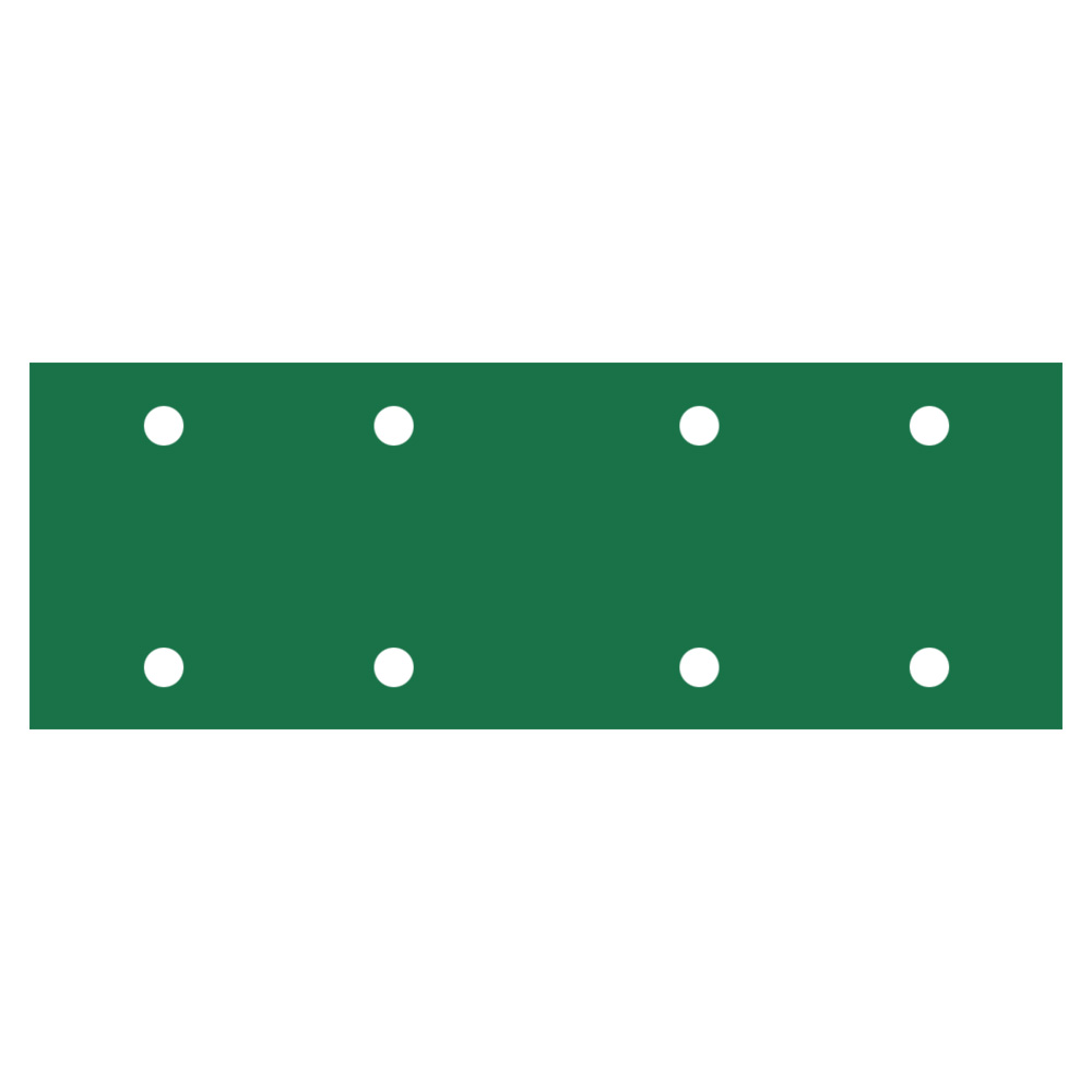 RUPES PROCUT Film Abrasive Sheets 70mm x 200mm (2.75″ x 7.8″) – 8 Holes – P40 Grit *Box of 50pcs
