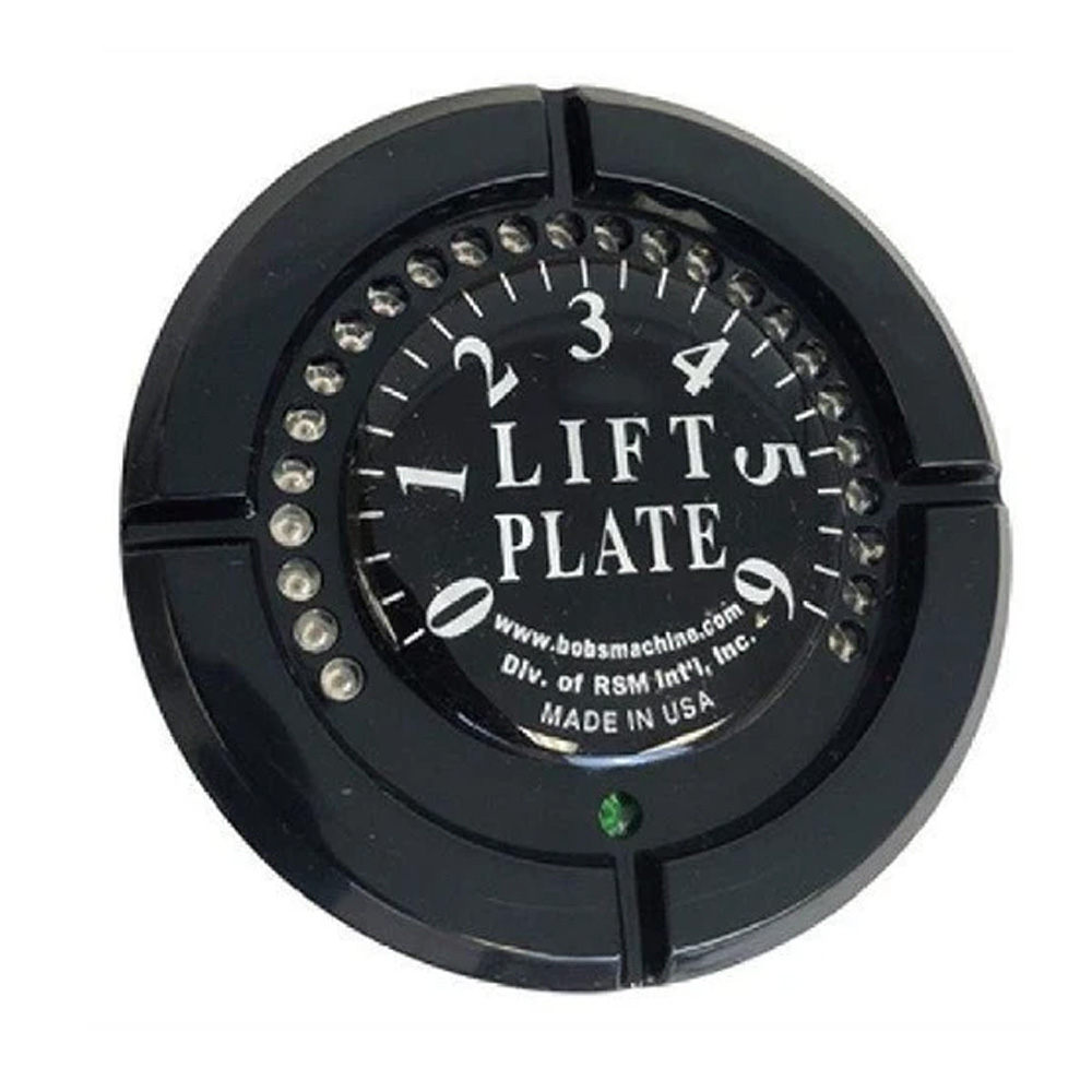 Bob's Machine LED Jack Plate Gauge - Black