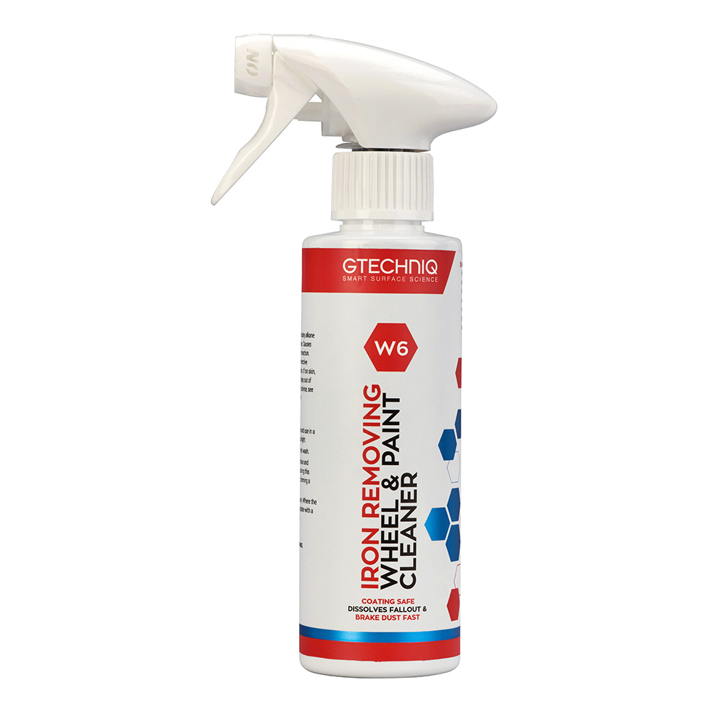 Gtechniq Auto W6 Iron Removing Wheel &amp; Paint Cleaner - 250ml