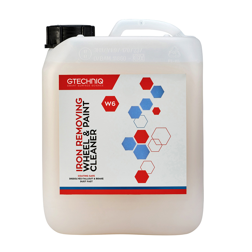 Gtechniq Auto W6 Iron Removing Wheel &amp; Paint Cleaner - 5 Liter