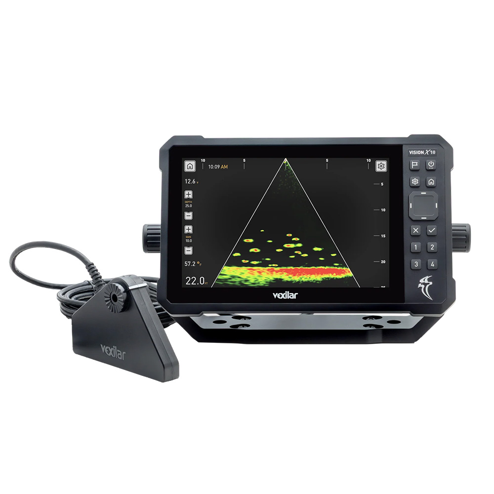 Vexilar Vision&trade; X10 Live View Sonar System