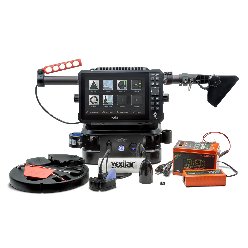 Vexilar Vision&trade; X10 Live View System Pro Bundle