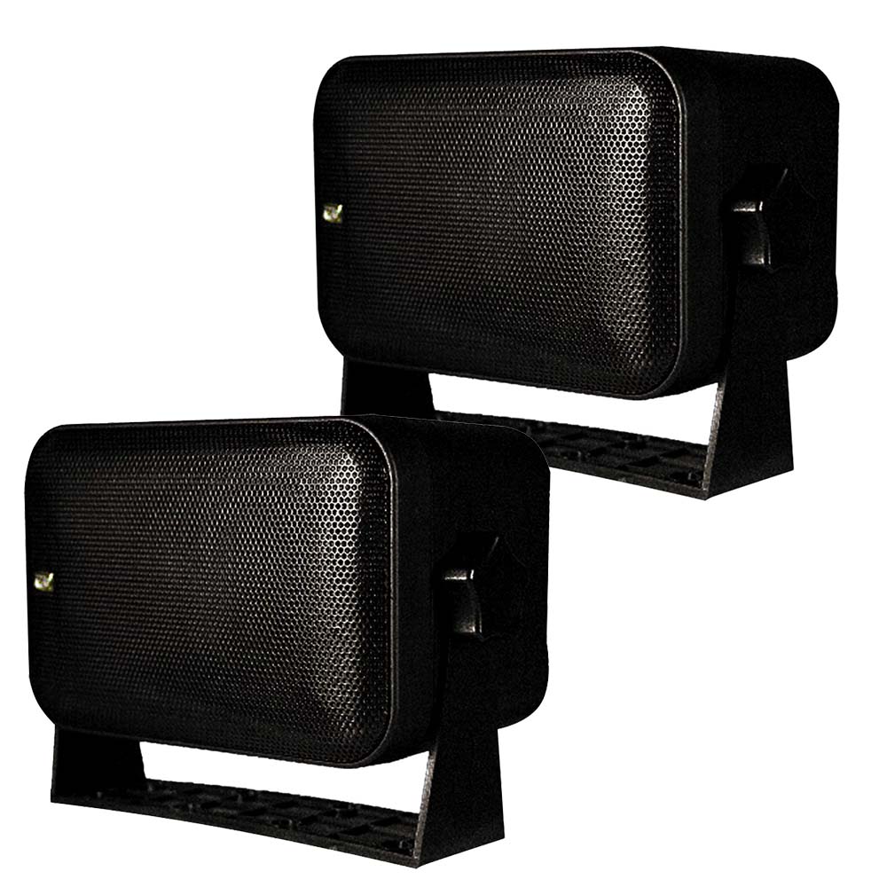 image for Poly-Planar Box Speakers – Pair – Black