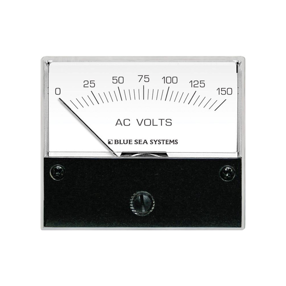 image for Blue Sea 9353 AC Analog Voltmeter 0-150V AC