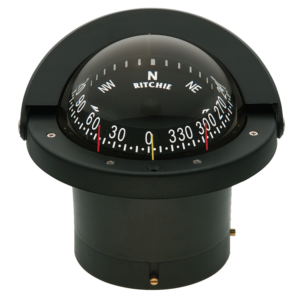 Ritchie FN-203 Navigator Compass - Flush Mount - Black CD-13993