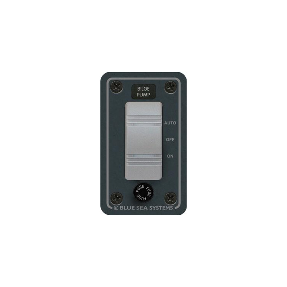 Blue Sea 8263 Contura Waterproof Bilge Pump Control Panel CD-14847