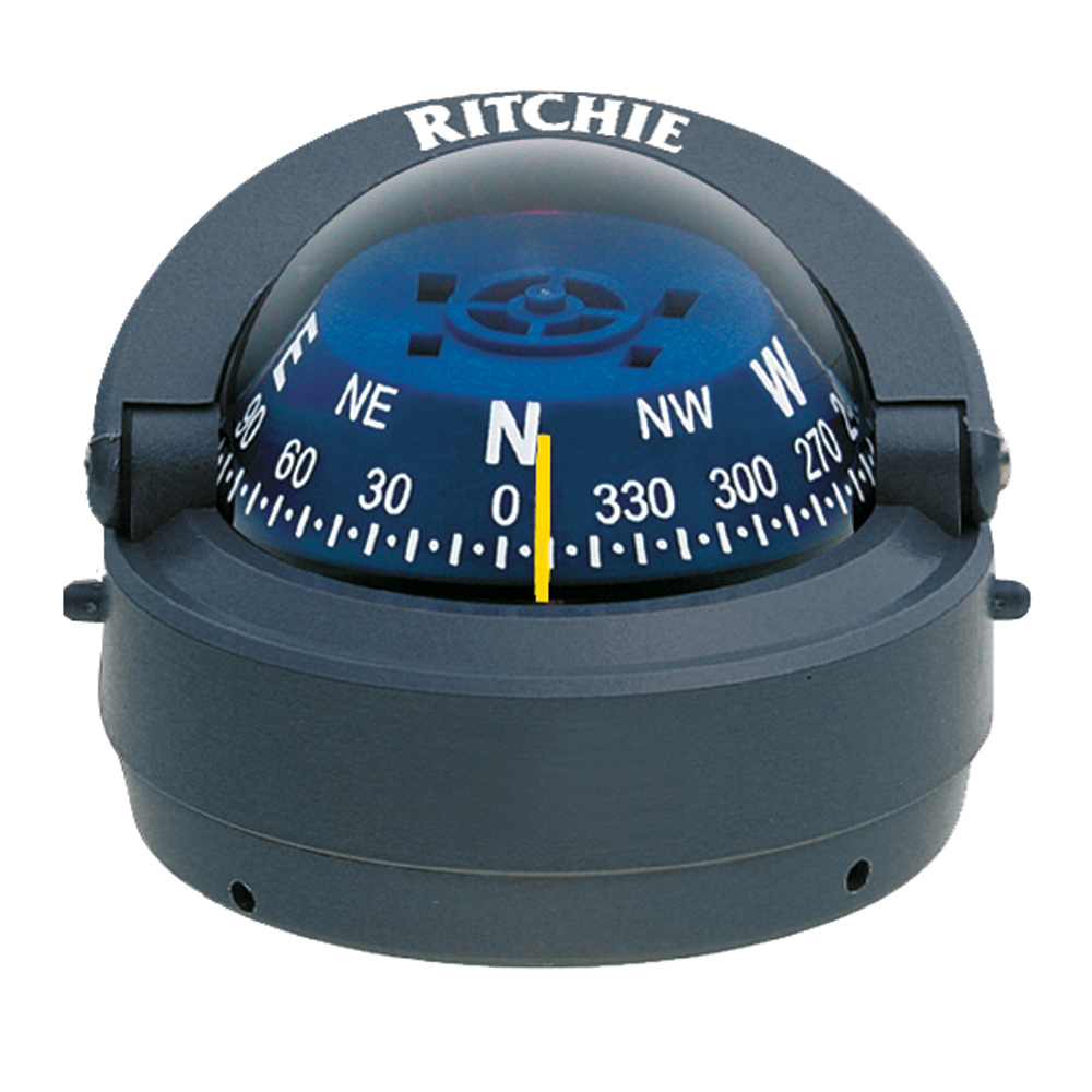 Ritchie S-53G Explorer Compass - Surface Mount - Gray CD-16105