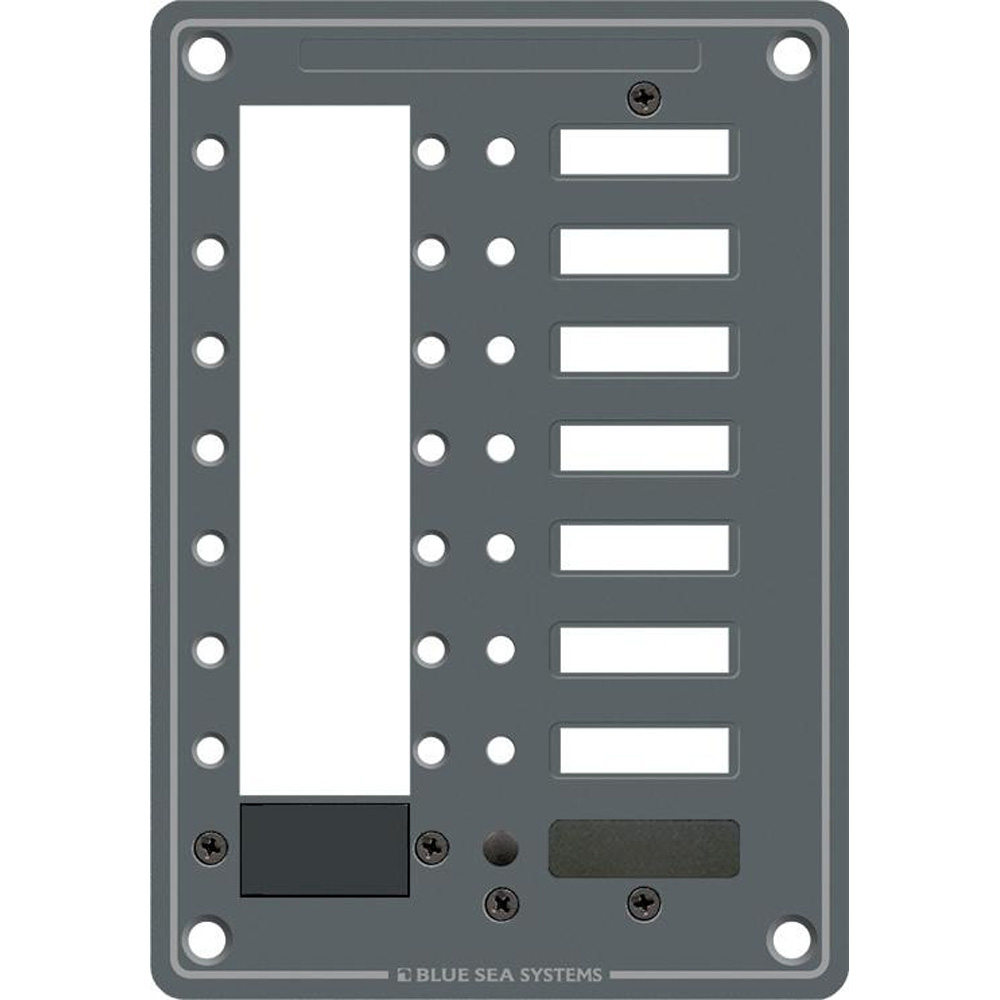 image for Blue Sea 8087 8 Position DC C-Series Panel – Blank