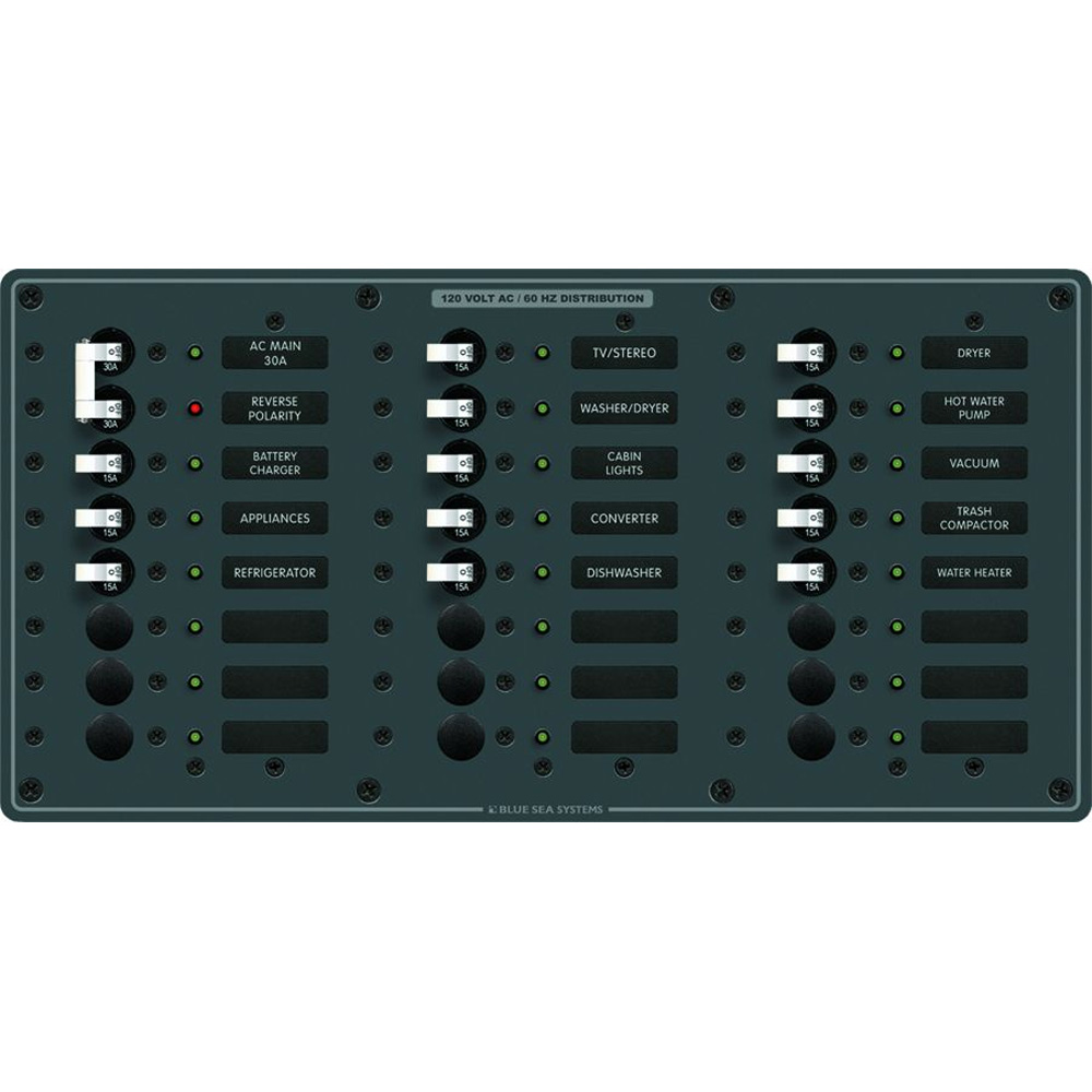 image for Blue Sea 8465 AC Main + 22 Positions