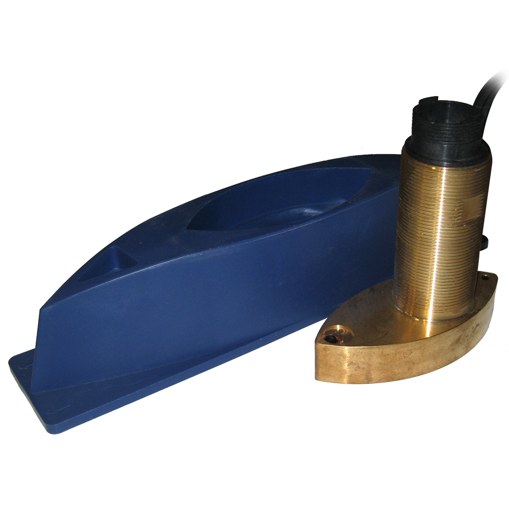image for SI-TEX 496/50/200ST Bronze Thru-Hull Triducer w/Fairing Block f/ES502