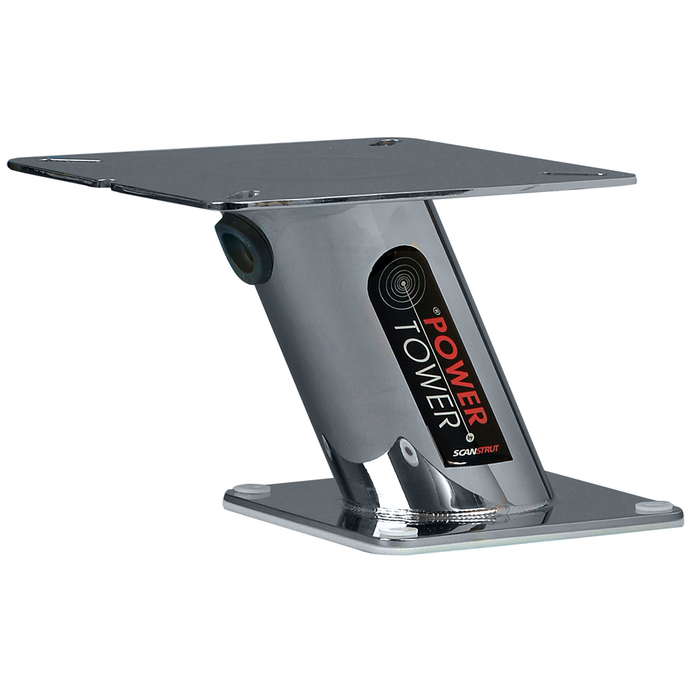 Scanstrut 6" PowerTower Polished Stainless Steel for Garmin & Furuno Domes - SPT1002