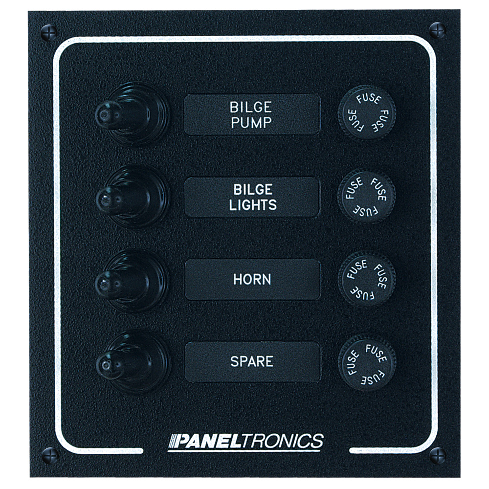 image for Paneltronics Waterproof DC 4 Position Booted Toggle & Fuse