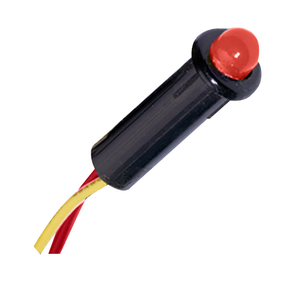 image for Paneltronics LED Indicator Light – Red – 120 VAC – 1/4″