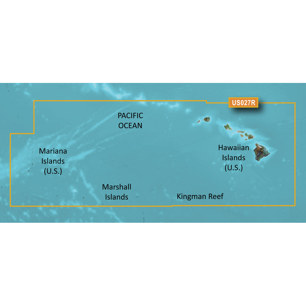Garmin BlueChart&reg; g3 Vision&reg; HD - VUS027R - Hawaiian Islands - Mariana Islands - microSD&trade;/SD&trade; CD-30369