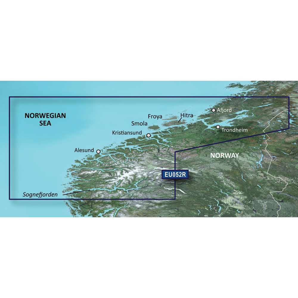 image for Garmin BlueChart® g3 Vision® HD – VEU052R – Sognefjorden – Svefjorden – microSD™/SD™