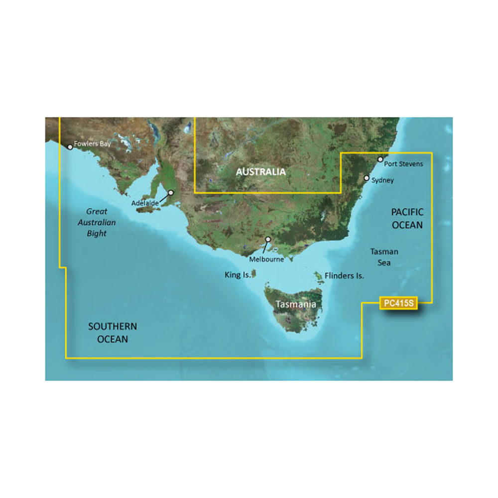 image for Garmin BlueChart® g3 Vision® HD – VPC415S – Port Stephens – Fowlers Bay – microSD™/SD™