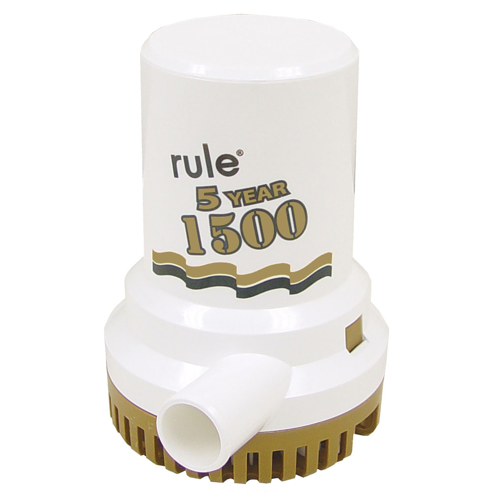 image for Rule 1500 G.P.H. “Gold Series” Bilge Pump
