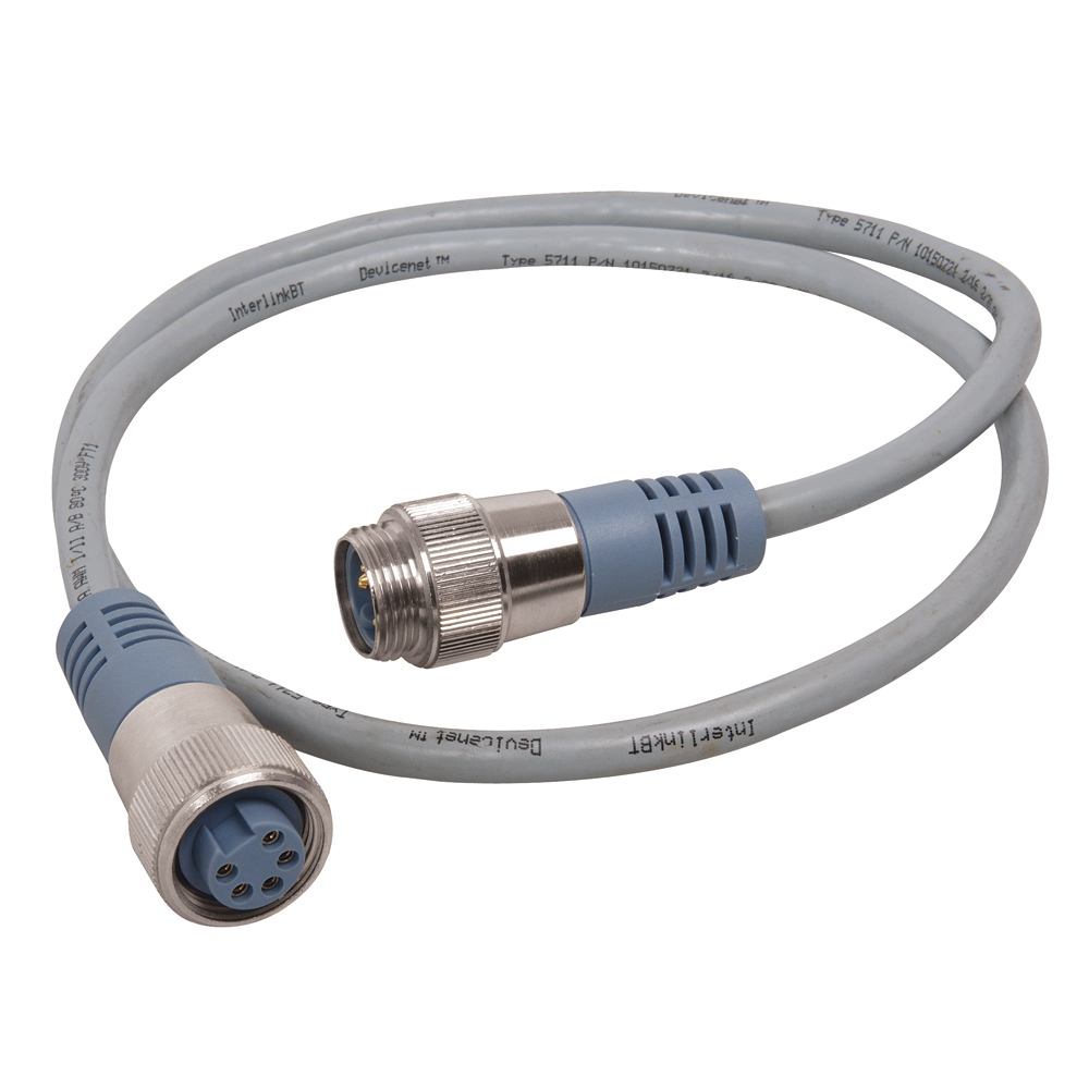 image for Maretron Mini Double Ended Cordset – Male to Female – 1M – Grey